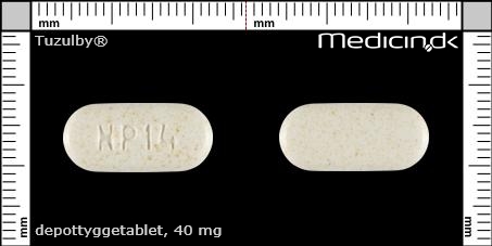 Depottyggetablet 40 mg 